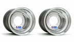Set of 2 DWT Polished 10" Front & 9" Rear Wheels for TRX 450R 400EX 250R 250 300