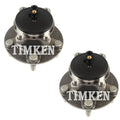 Set of 2 Timken Rear Wheel Bearing Hub Kit for Mazda 3 (2014–2017)