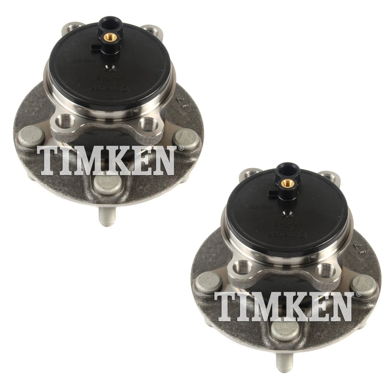 Set of 2 Timken Rear Wheel Bearing Hub Kit for Mazda 3 (2014–2017)