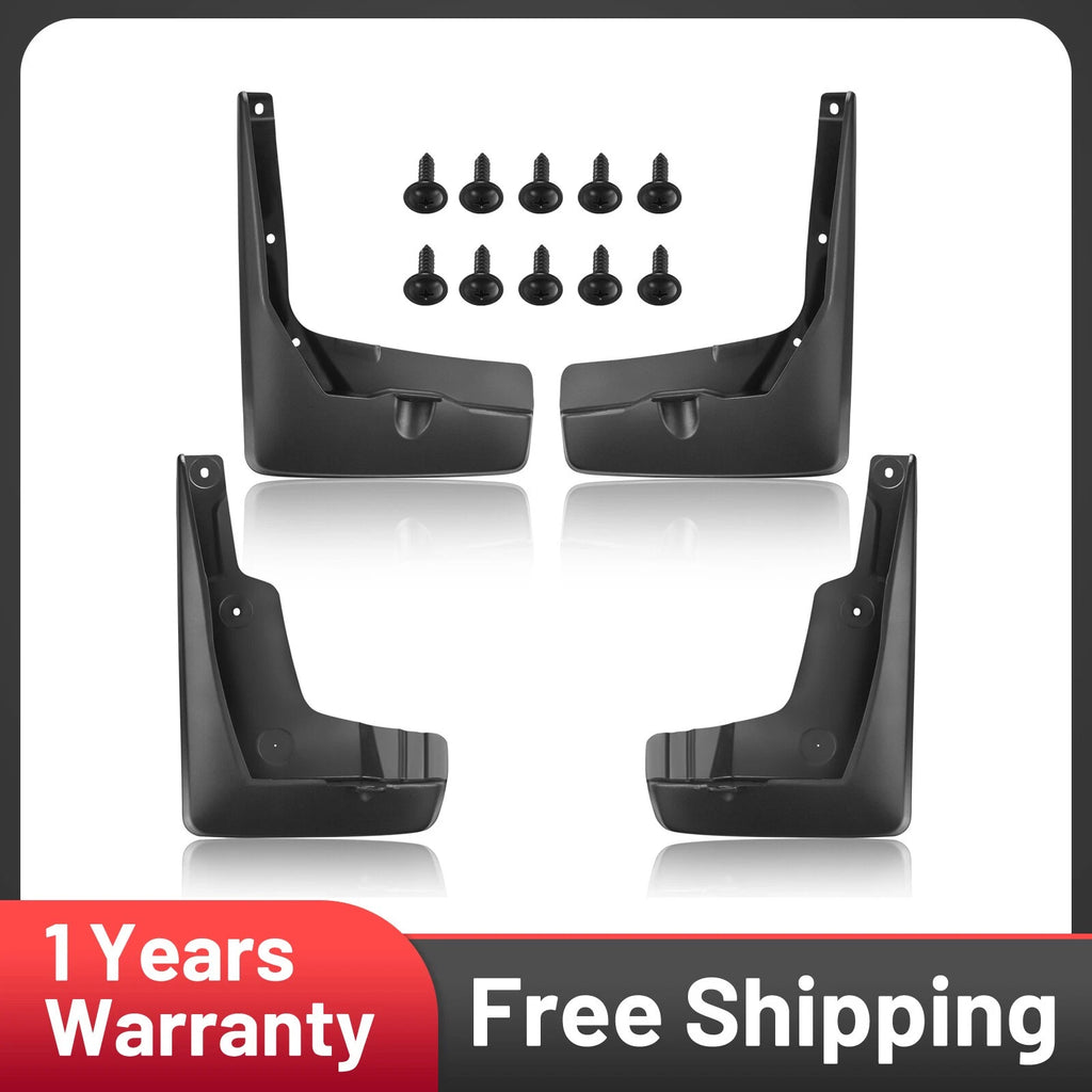4Pcs Mud Flaps Splash Guards for Toyota Camry (2015–2017)
