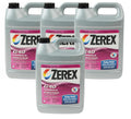 Set of 4 Valvoline Zerex G40 Coolant Antifreeze 1 Gallon Pink (Prediluted)