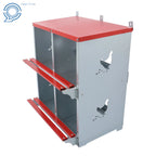 Set of 4 Chicken Nest Boxes for Egg Collection