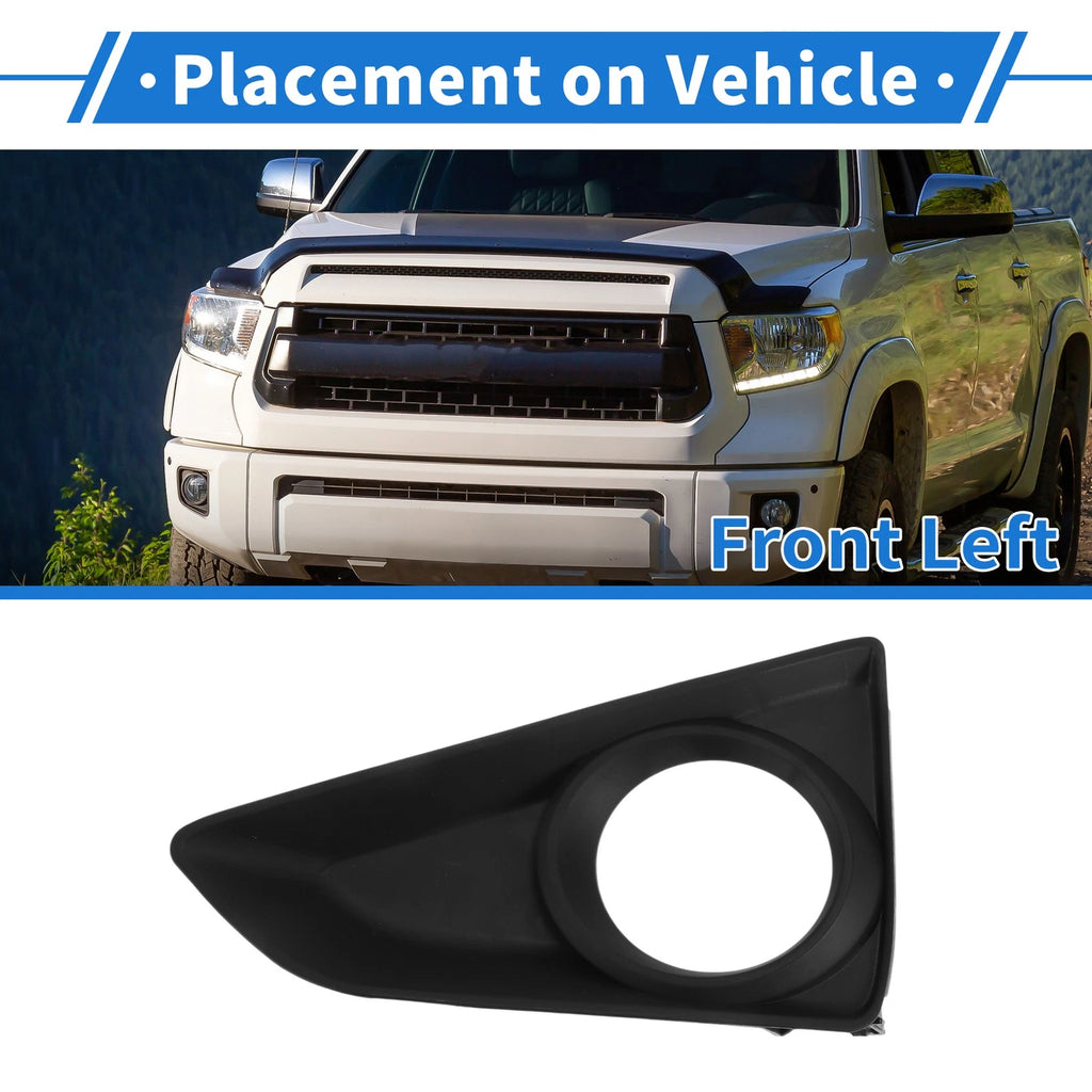 Front Left Fog Light Grill No. 521280P040 for Toyota MarkX (2013–2017)
