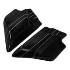 Battery Side Covers Panel for Harley Road Street Glide (2009–2024) Black Quartz