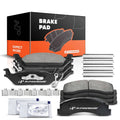 Set of 8 Front & Rear Ceramic Brake Pads for Ford F-150 (2010–2011)