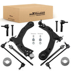 8-Piece Front Lower Control Arms Sway Bars Tie Rods Kit for 2006-2011 Chevrolet HHR