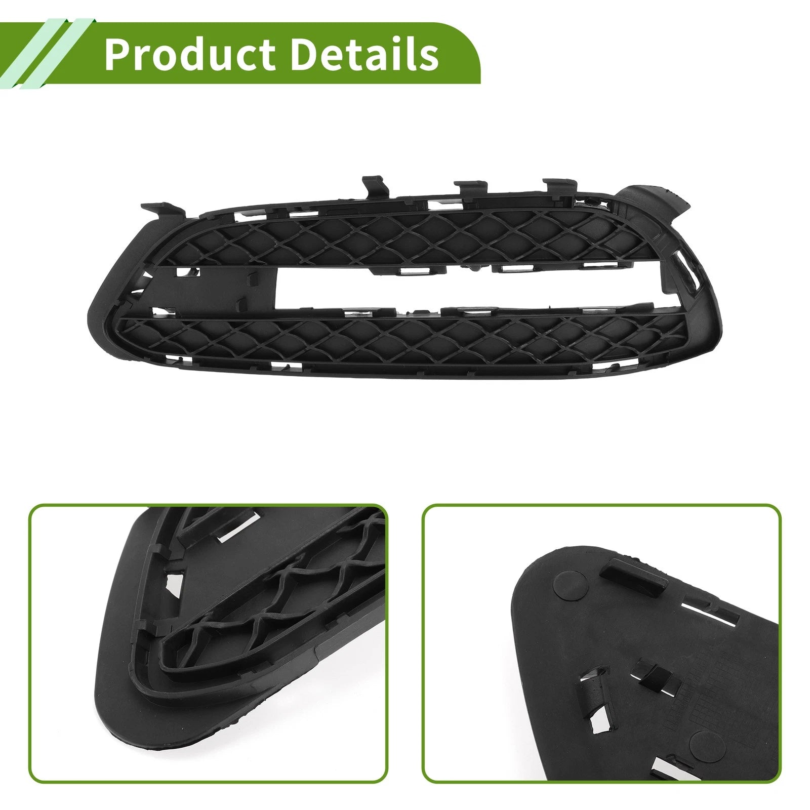 1pc Fog Light Grill for Mercedes-Benz E-Class (2009–2013) No. 2128851723