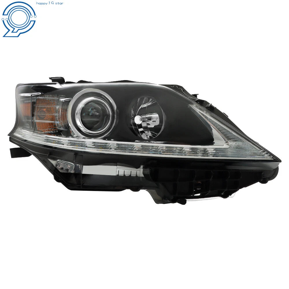 Black Headlight for Lexus RX350 RX450H (2013–2015) HID Projector Right