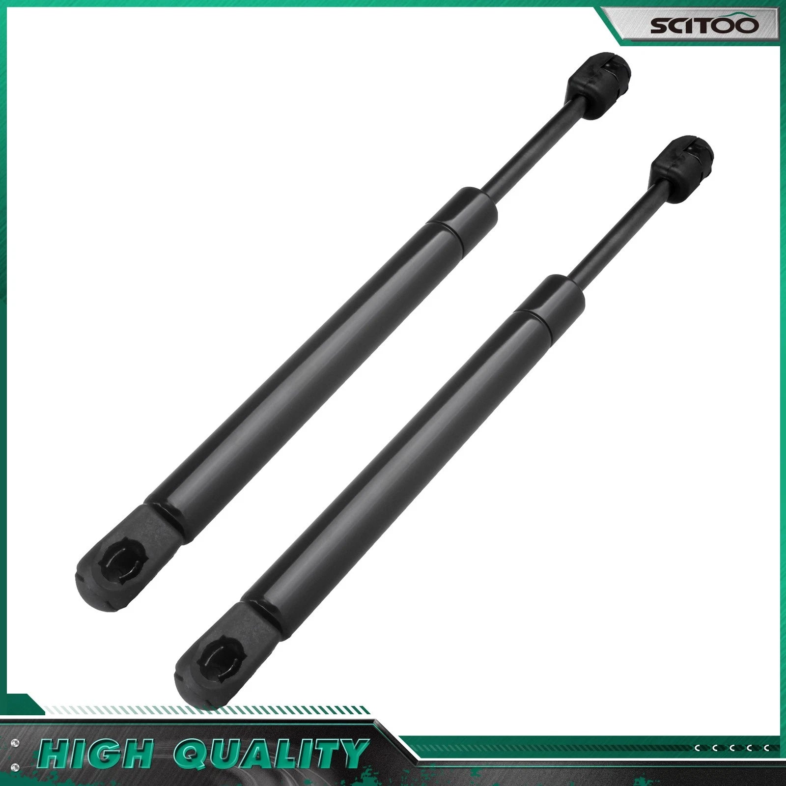 2X Lift Supports Gas Struts for Ford Focus (2005–2011) W/O Spoiler 6436