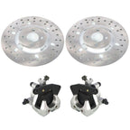Front Brake Calipers & Disc Rotors for Yamaha Big Bear 400 (2000–2006)