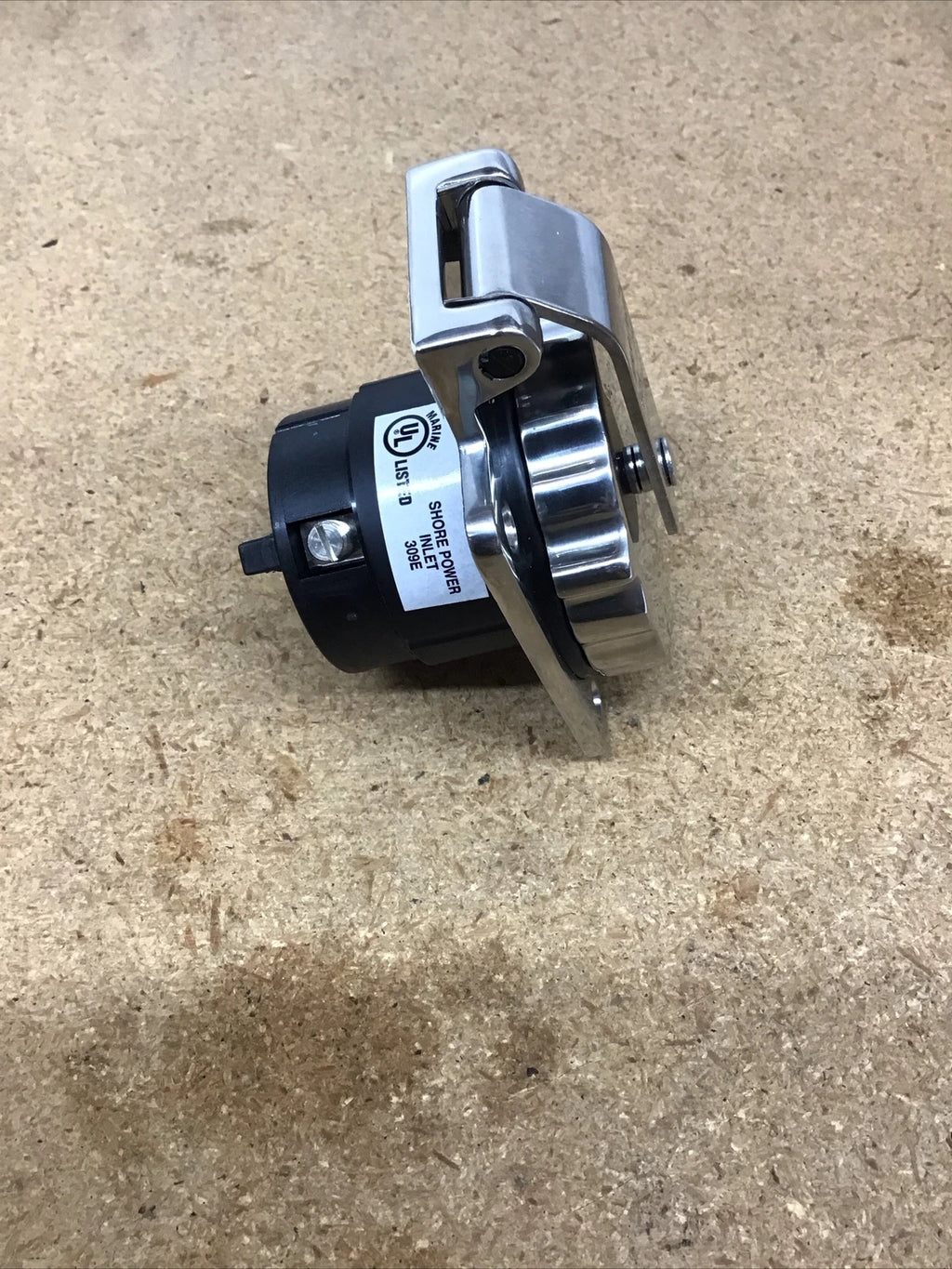 50 Amp 125V Marinco 6371EL ShorePower Inlet for Marine Applications (Used)