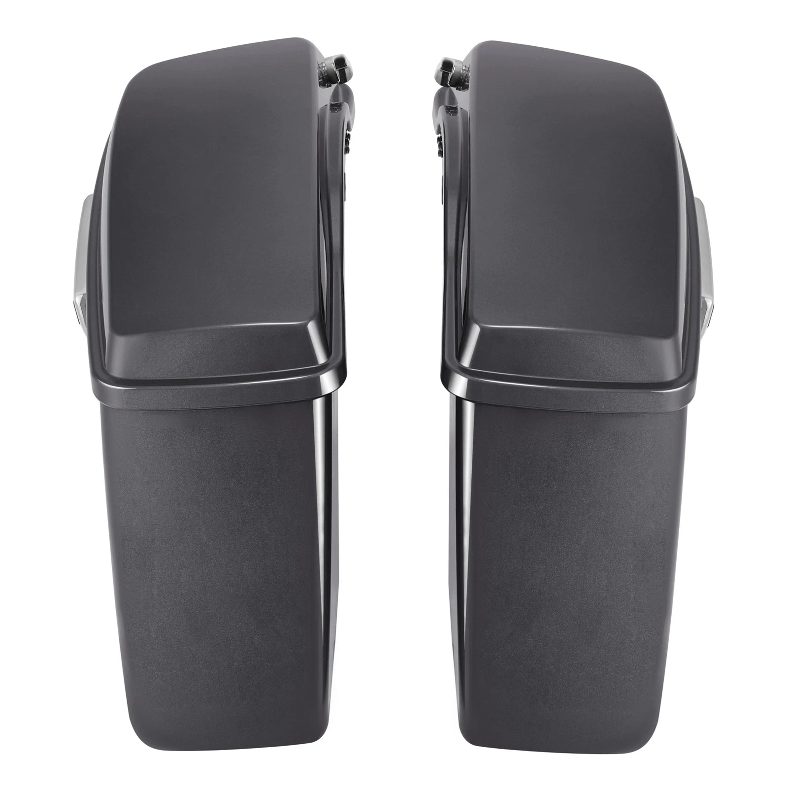 Hard Saddlebags for Harley Touring Electra Glide (2014–2024) Gauntlet Gray Metallic