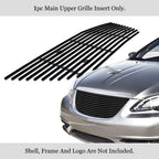 Stainless Steel Black Billet Grille Insert for Chrysler 200 (2011-2014)