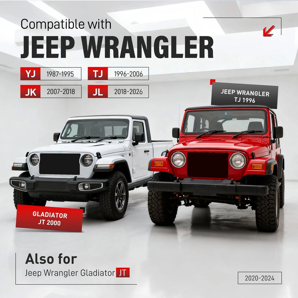 Door Hanger Storage Rack for Jeep Wrangler (1987–2026)