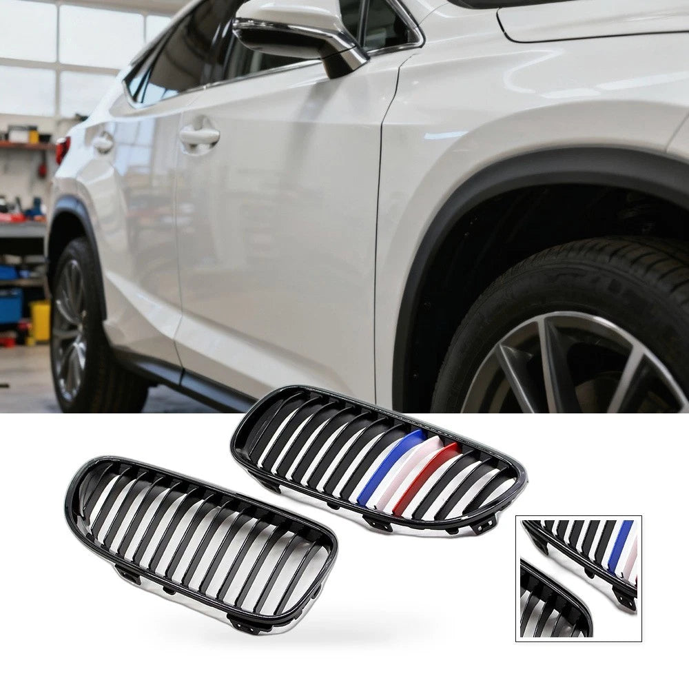 Gloss Black M-Style Grille for BMW 3 Series Coupe E92 E93 (2010–2014)