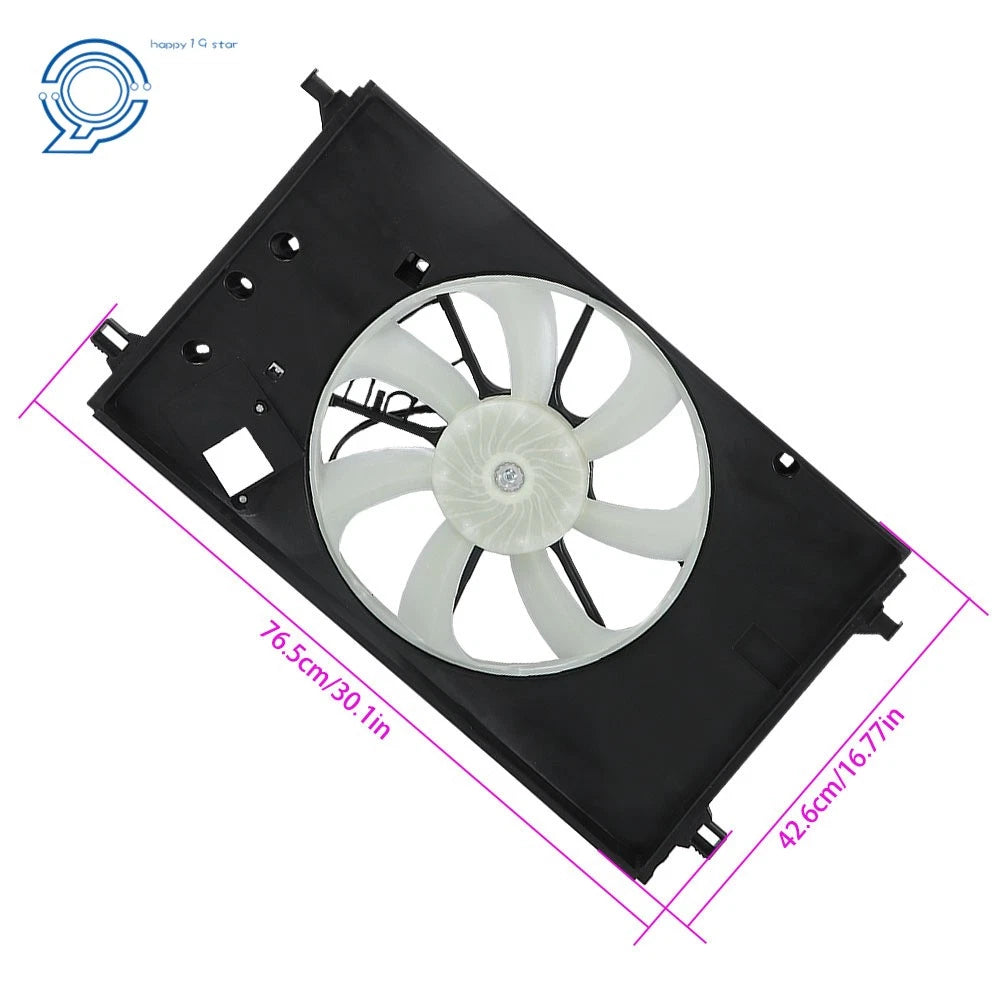 Radiator Cooling Fan Assembly for Toyota Corolla Cross 2.0L (2022–2024)