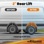 2" Suspension Lift Kit for Mercedes-Benz Sprinter 2500 (2007-2018)