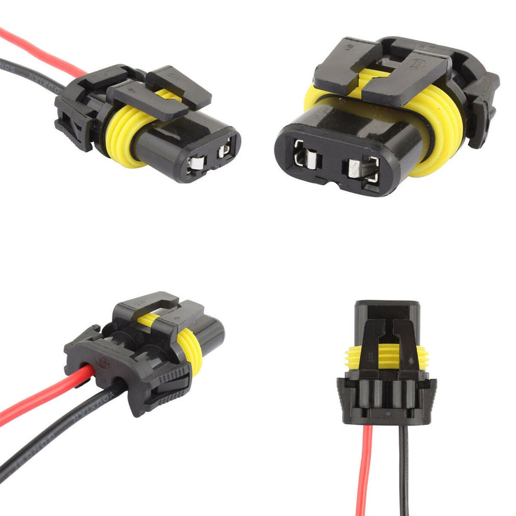 Socket Adapter Wire Harness Extension Plug for Headlight DRL (2000-2006)