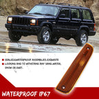 2X Amber Lens Side Marker Lights for Jeep Cherokee (1997–2001)