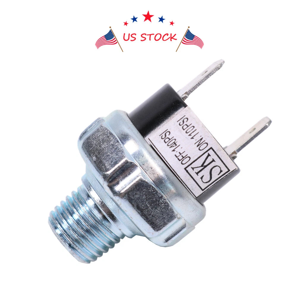 Air Pressure Switch for Train Horn (110-140 PSI, 12V/24V)