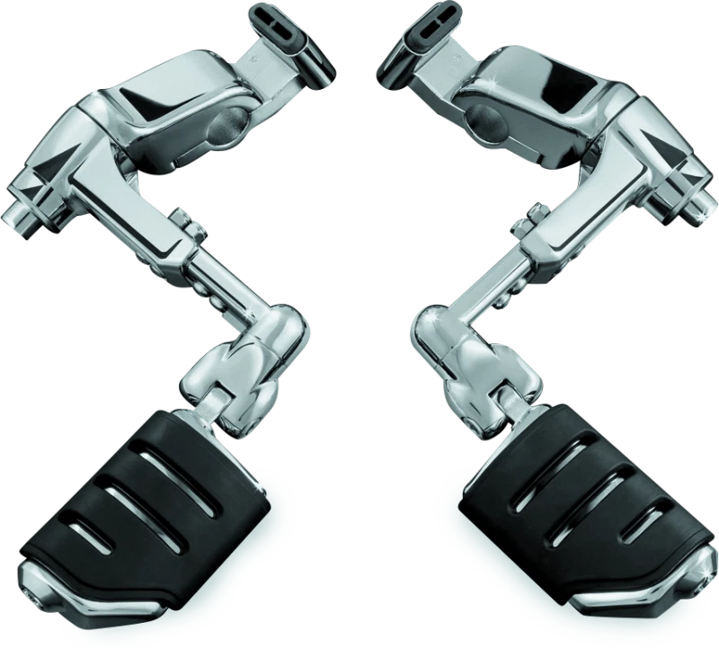 Kuryakyn Ergo III Adjustable Cruise Mount with Trident Dually ISO Pegs for Honda
