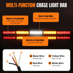 30" LED Strobe Light Bar for Polaris RZR XP 1000, Can-Am X3 (2014–2023)
