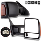 Set of 2 Power Heated LED Signal Towing Mirrors for Toyota Tundra Sequoia (2007–2017)