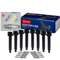 Denso Ignition Coil Kit for (Laser Iridium, Gap 0.044)