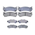 Set of 4 ACDelco SilverCeramic Disc Brake Pads for Astro Tahoe Safari Sierra (1995–2005)
