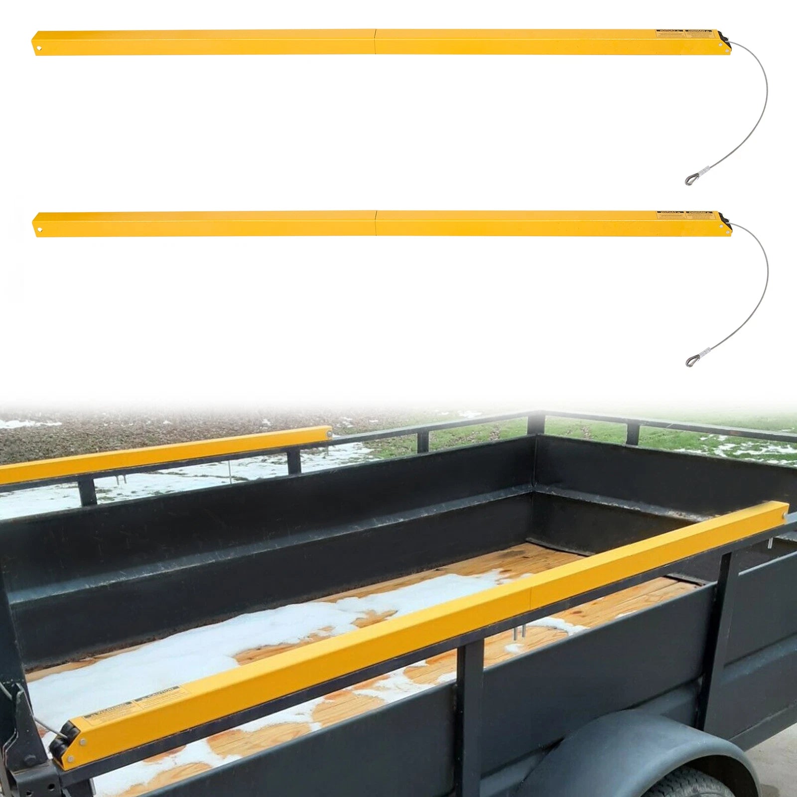 2-Sided Trailer Tailgate Lift Assist System for HECASA (350 lbs)