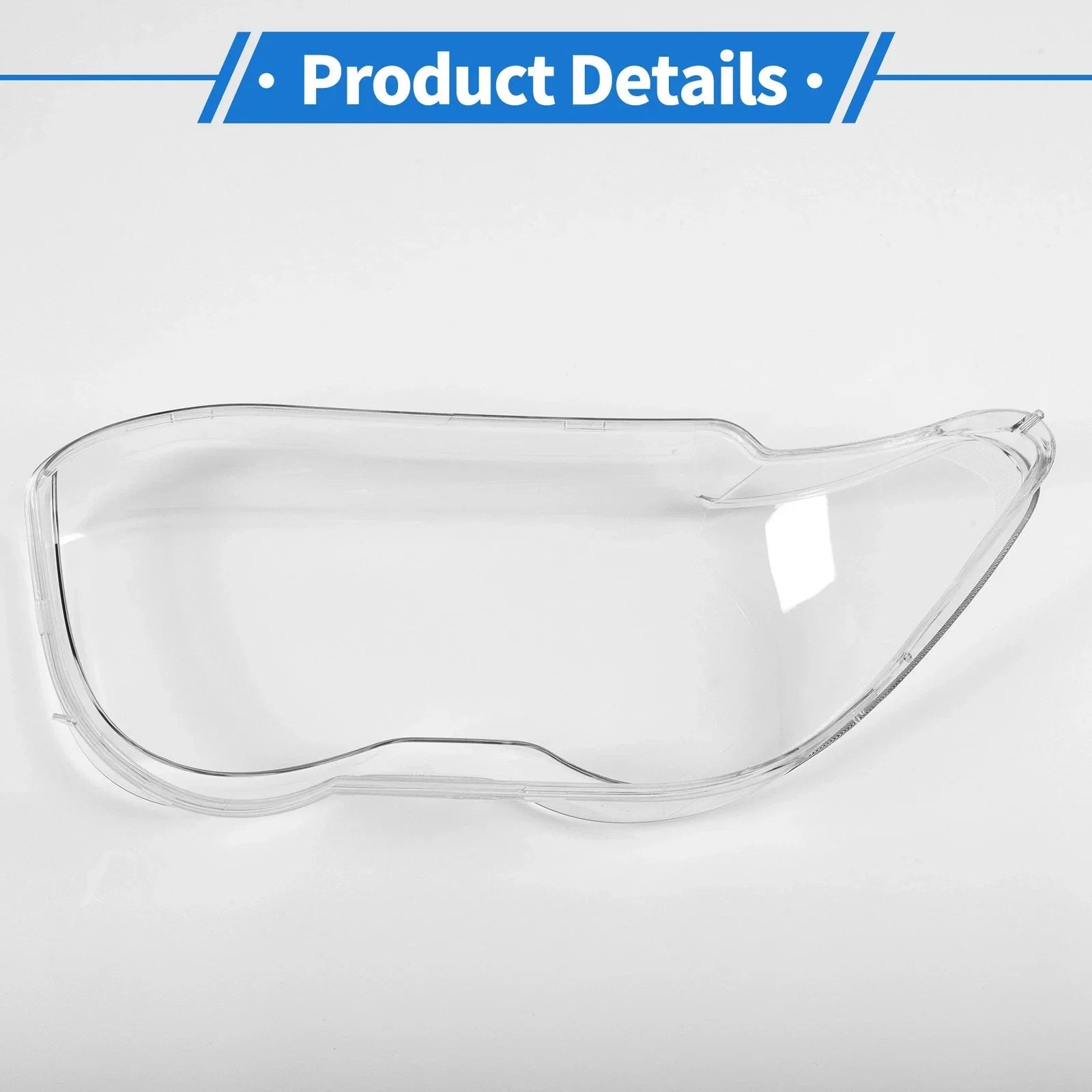1 x Front Right Headlight Lens Cover for BMW 7 Series E66/E65 (2002-2005)