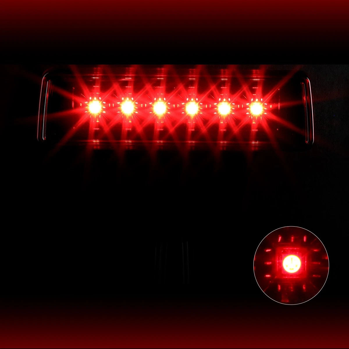 Full LED Third Brake Light for Jeep Wrangler (2007–2017)