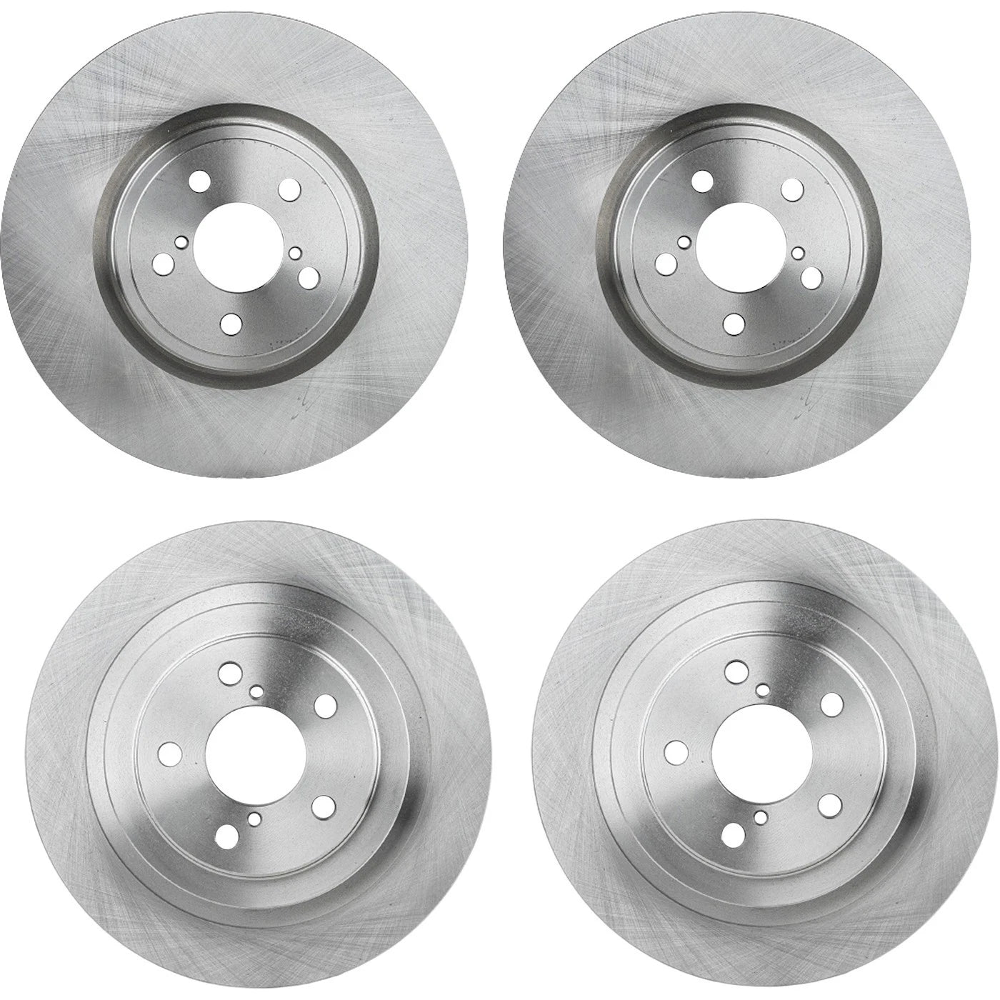 Front and Rear Disc Brake Rotors for Subaru Legacy (2005–2009)