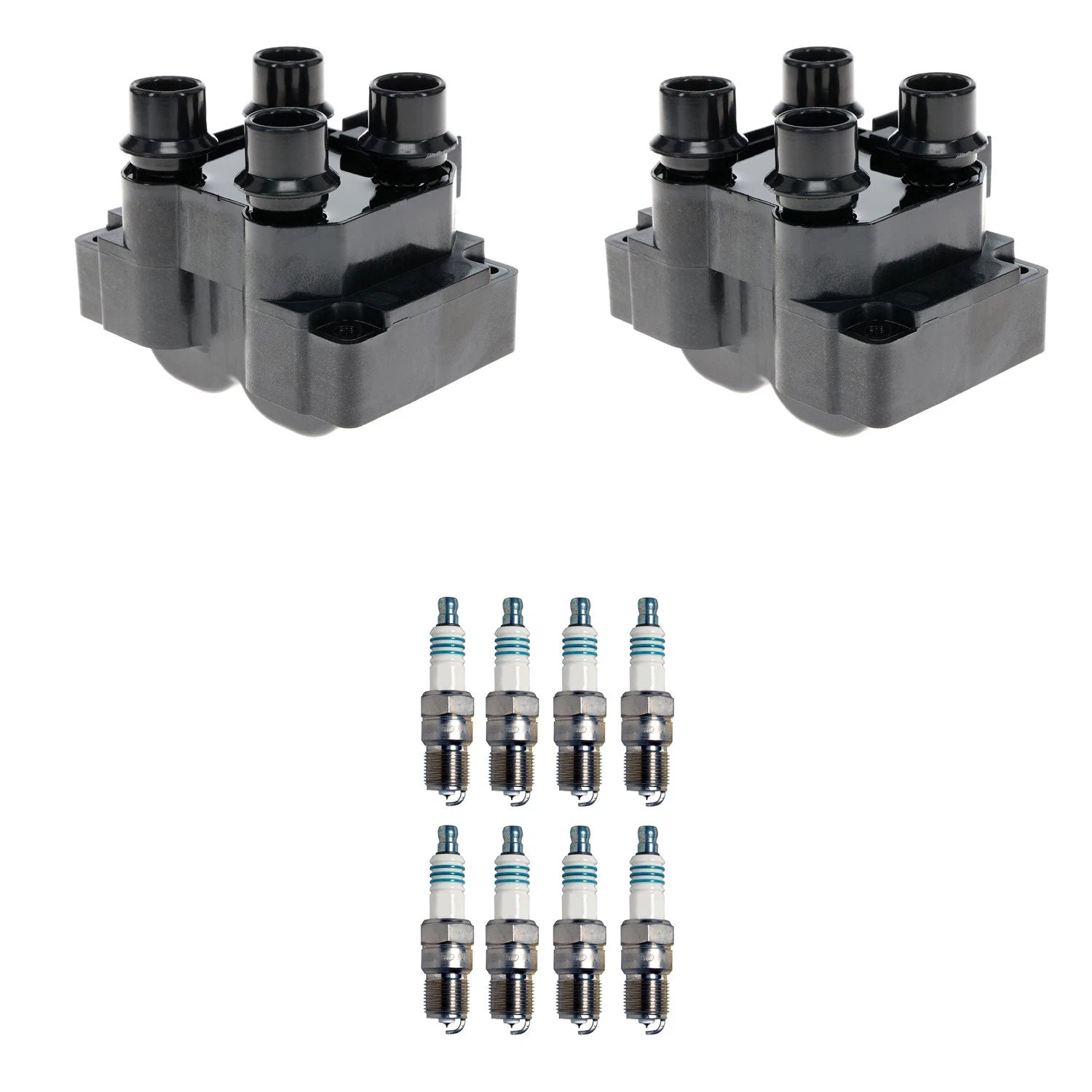Set of 2 Ignition Coils & 8 Denso Iridium Spark Plugs for B2500 (1998–2006)