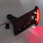 Side Mount License Plate Bracket w/ LED for Suzuki Kawasaki Yamaha