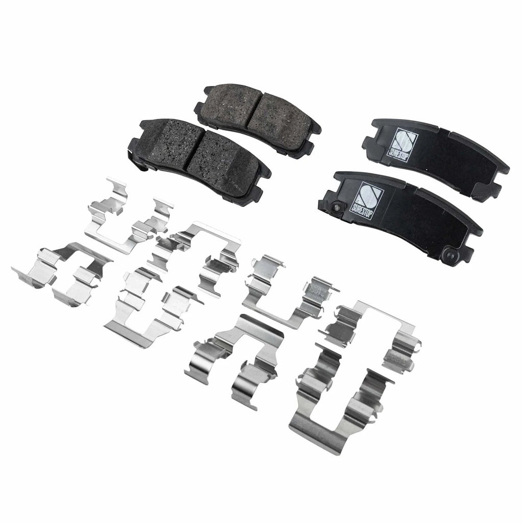 Set of 4 Ceramic Brake Pads for Chrysler Sebring Coupe (2001–2005)