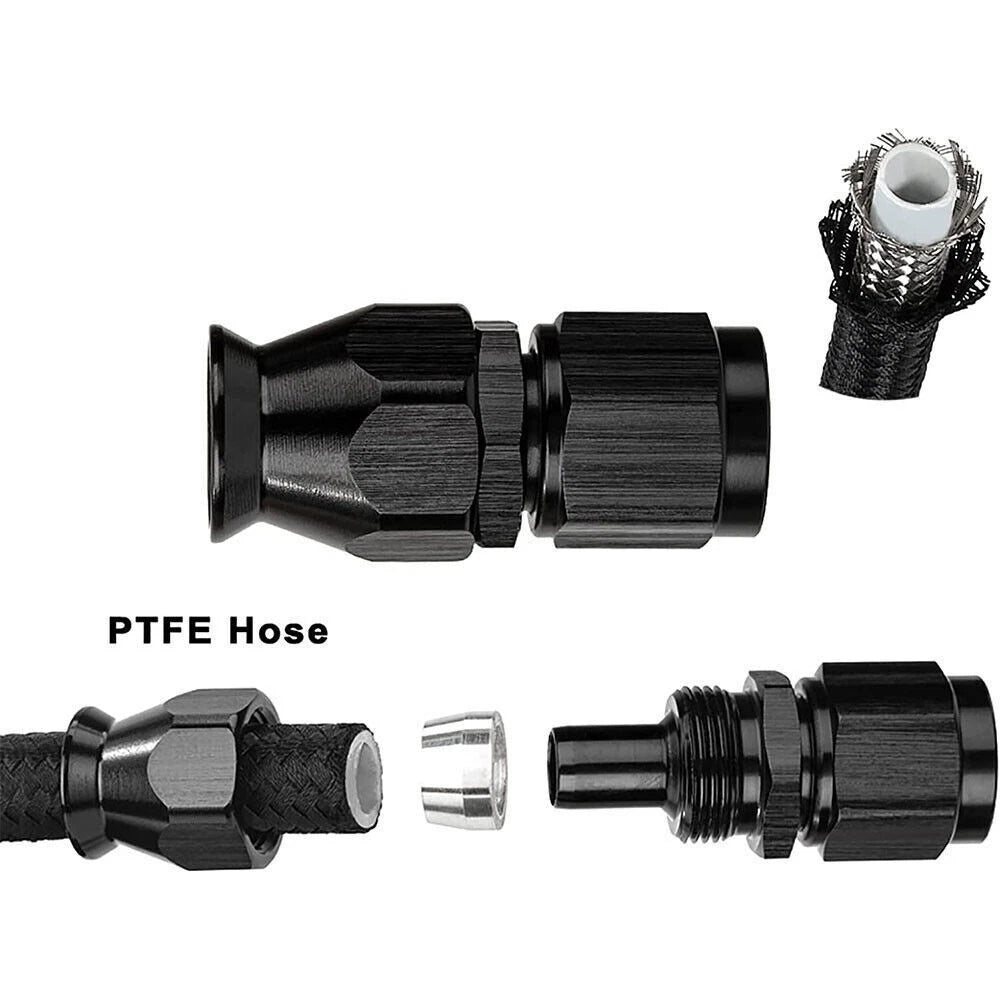 8AN PTFE Fuel Line Kit for Universal Applications (20FT)