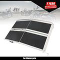 Aluminum Motorcycle Loading Ramp 6' x 9.8' for Motorcycles (1PC)
