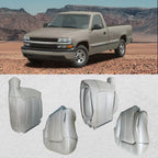 Front Replacement Seat Cover for Chevy Silverado (1999–2002) Gray