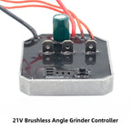 Brushless Angle Grinder Driver Board Control Module 21V 60A
