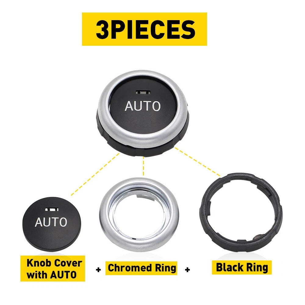 AC Climate Control Knob Button Repair Kit for BMW 520i 528i 530i (2012–2016)