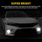 2X 2.5" White LED Projector Fog Light Combo Kit for EPY
