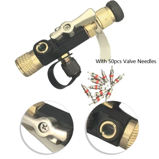 Copper Alloy Valve Core Remover Tool for R22 (Dual Ports, Sight Glass)