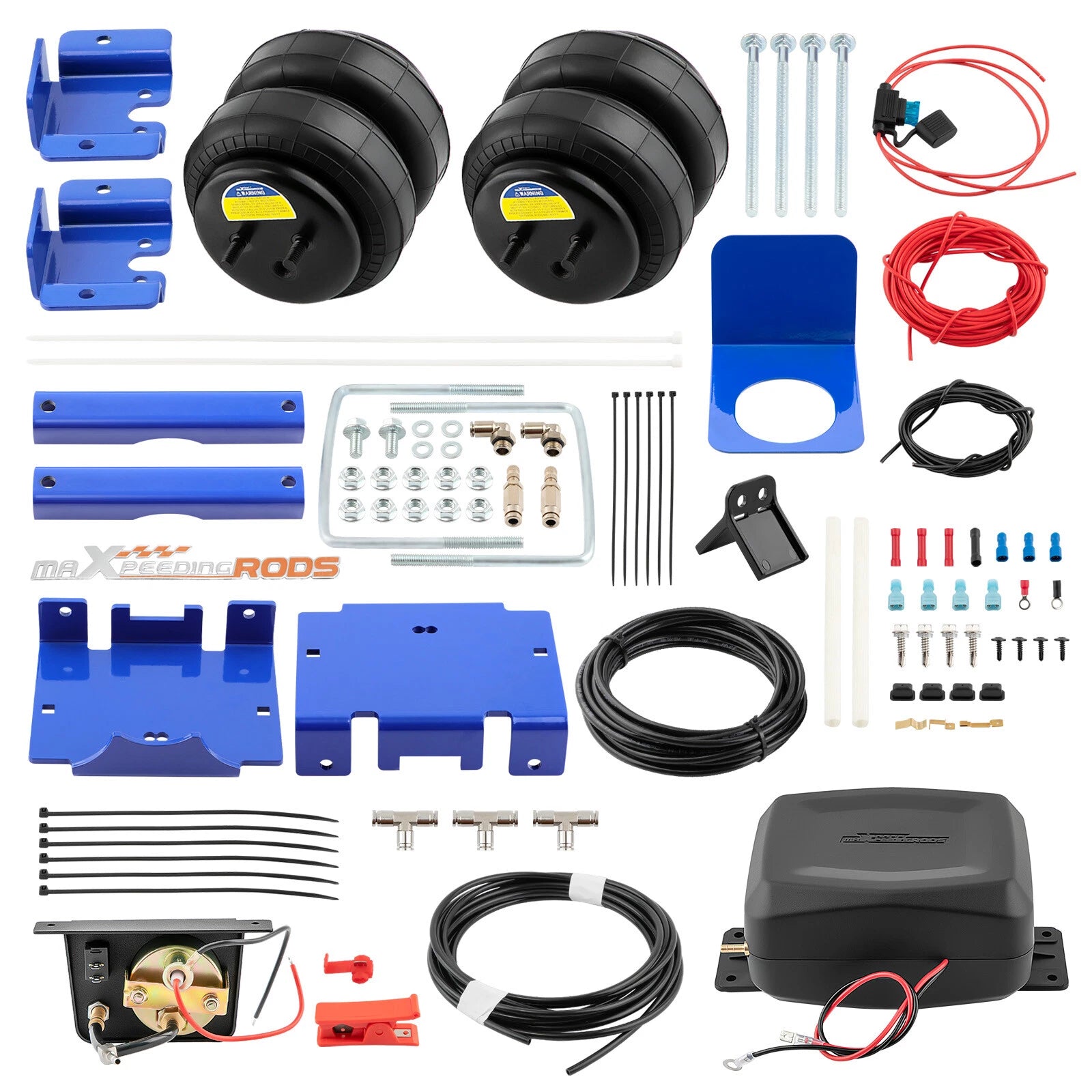 Air Suspension Helper Spring Compressor Kit for Dodge Ram 1500 (2002–2023)