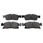 Set of 4 Akebono ProACT Front Ceramic Brake Pads for Durango Grand Cherokee