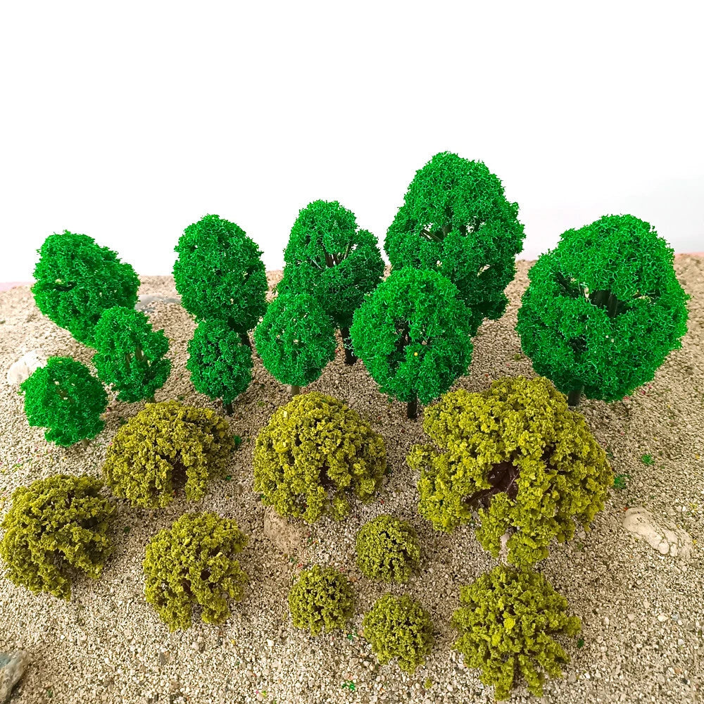 Set of 40 Multi Scale Model Trees for HO N Z Layout