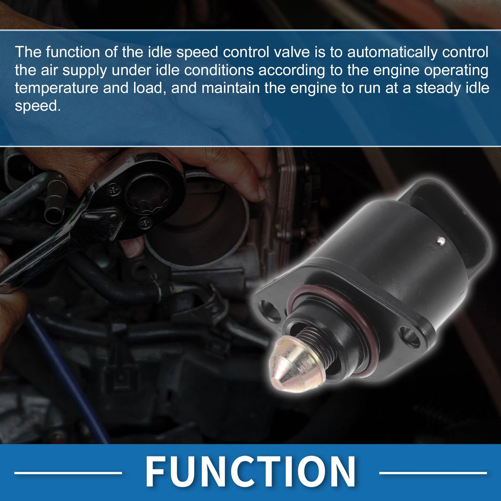 Idle Air Control Valve for Chevrolet Camaro (1994–1995) No. 17113099