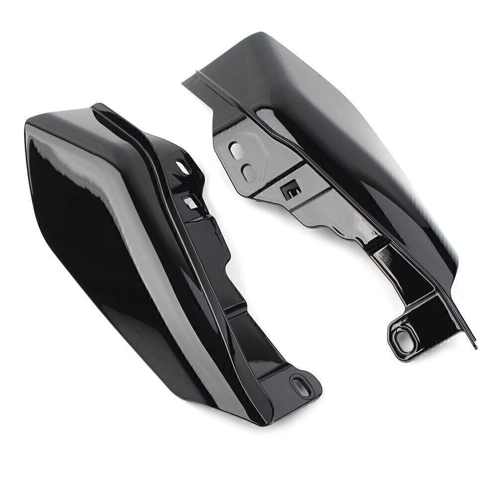 2X Mid-Frame Air Deflector Wind Heat Shield Trim for Harley Touring