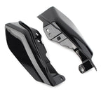 2X Mid-Frame Air Deflector Wind Heat Shield Trim for Harley Touring