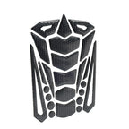 Black Motorcycle Oil Fuel Tank Pad Cover Guard Protector Decal Sticker